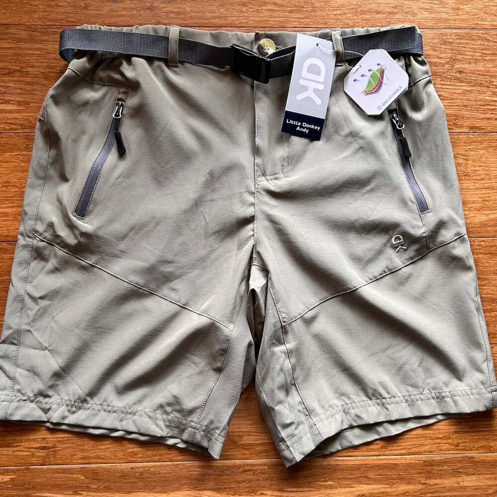 Little Donkey Andy Women Dry Tech UV  Wind Water Proof Shorts NEW TAGS LARGE